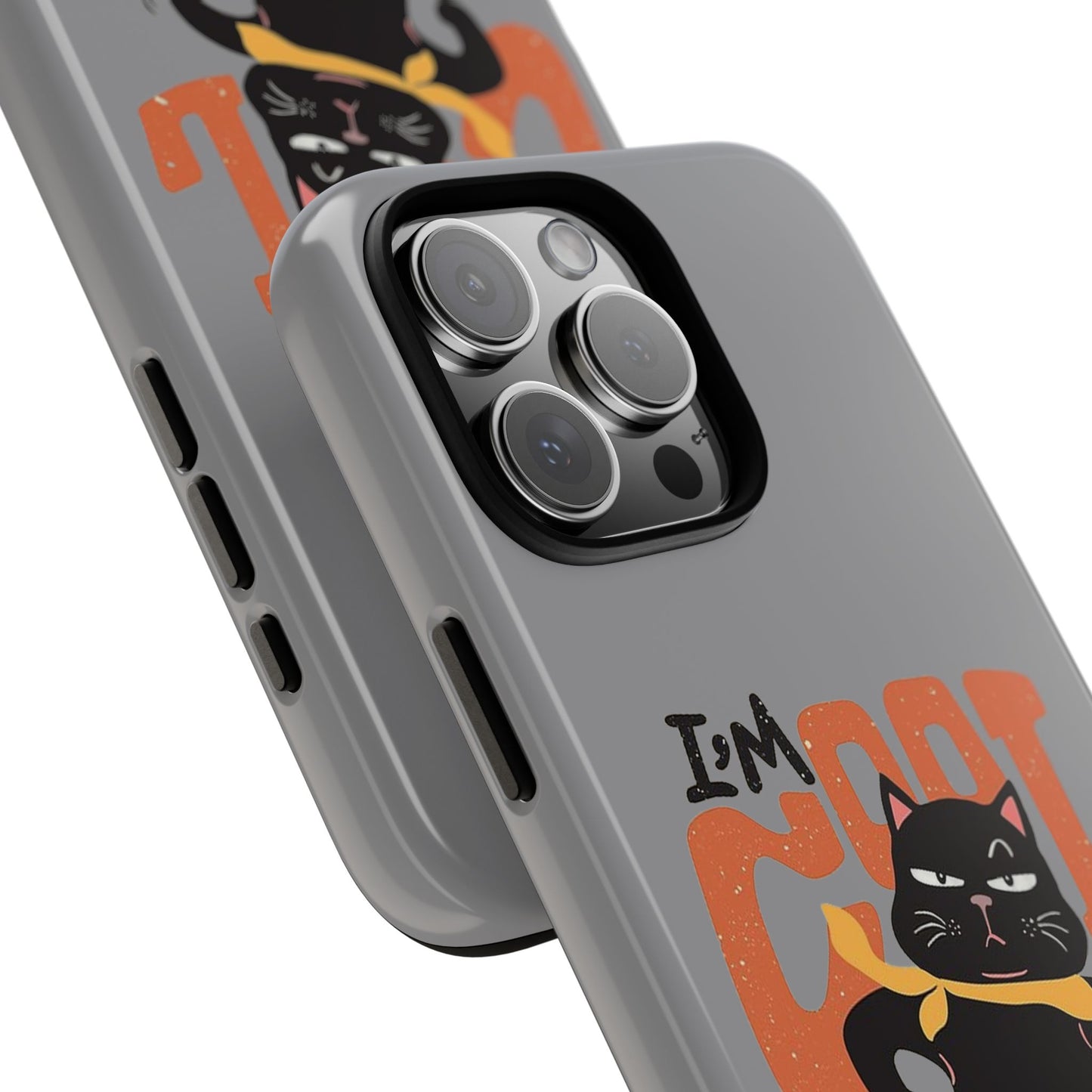 Cool Cat Phone Case - Fun Skateboard Design for Cat Lovers