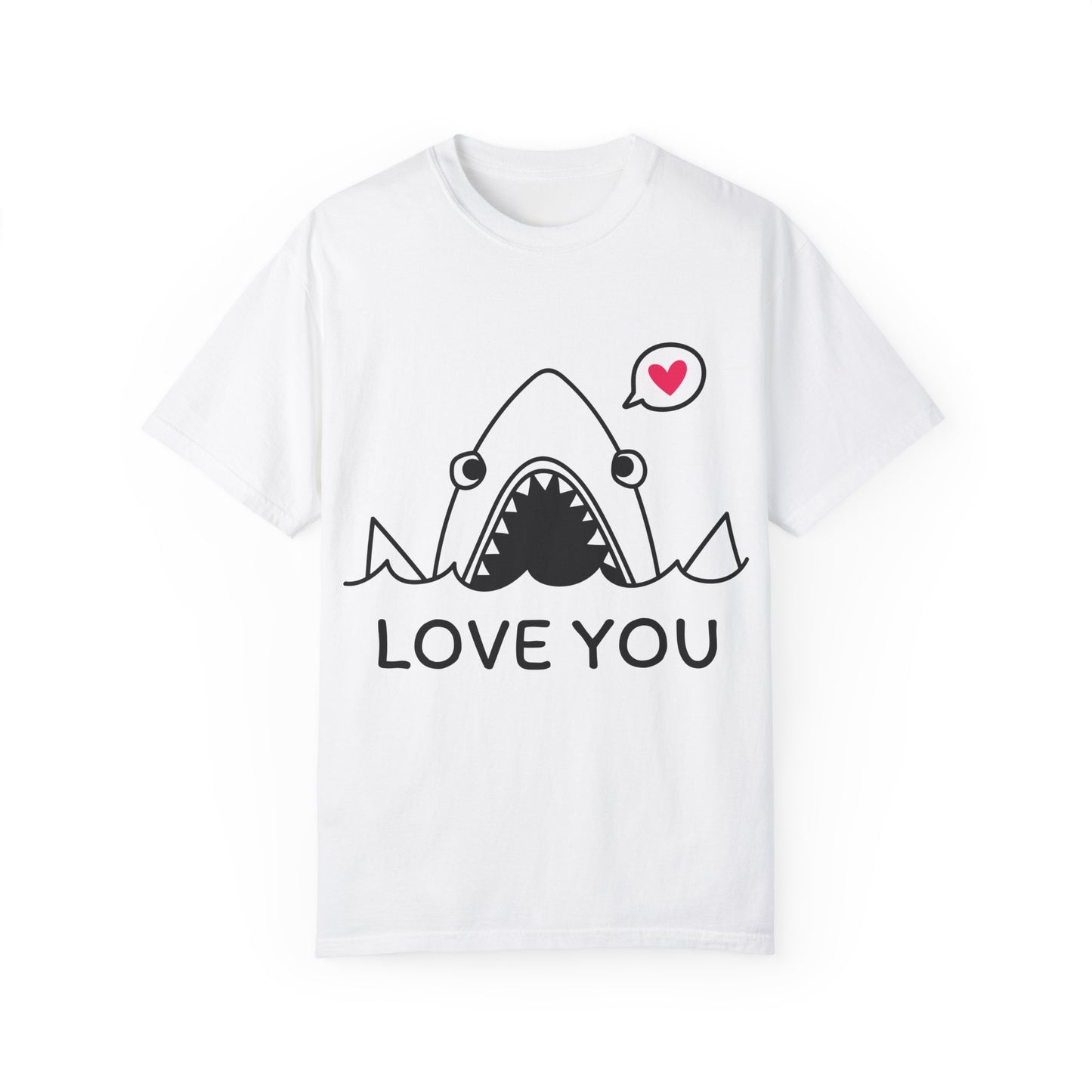 "Cute Shark 'Love You' Unisex Tee"