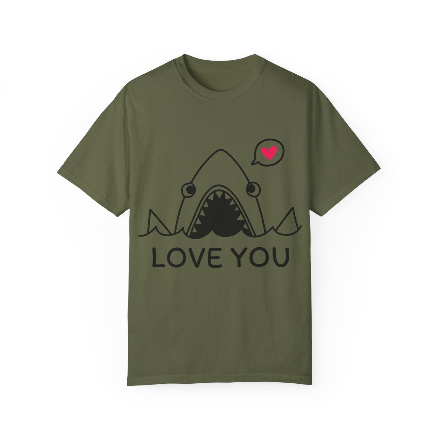 "Cute Shark 'Love You' Unisex Tee"