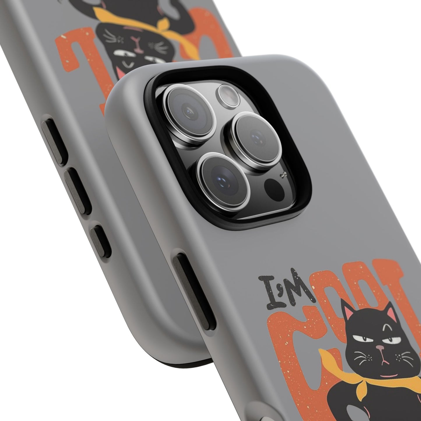 Cool Cat Phone Case - Fun Skateboard Design for Cat Lovers