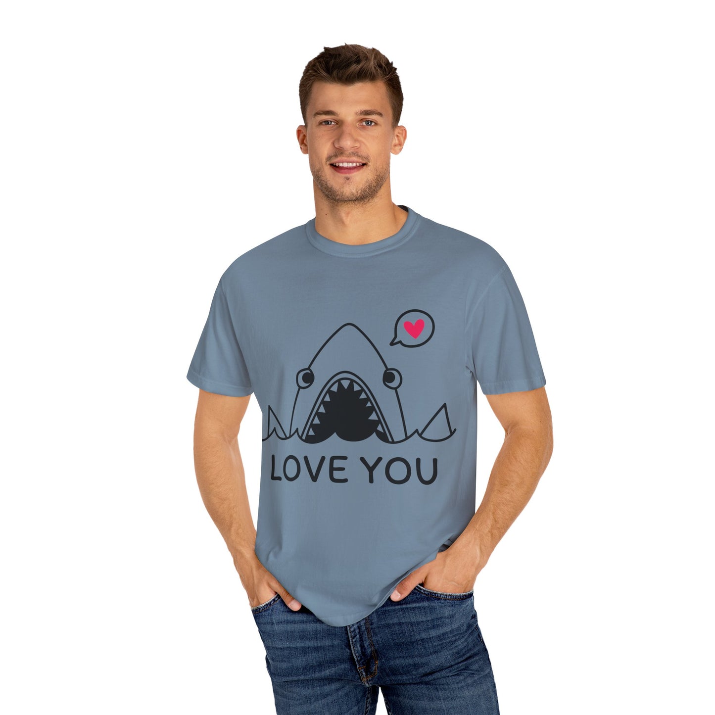 "Cute Shark 'Love You' Unisex Tee"