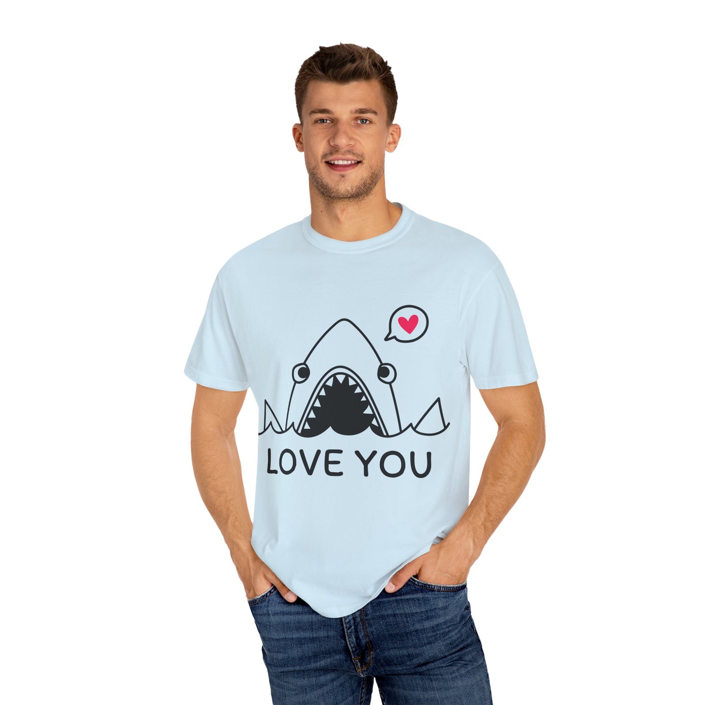 "Cute Shark 'Love You' Unisex Tee"