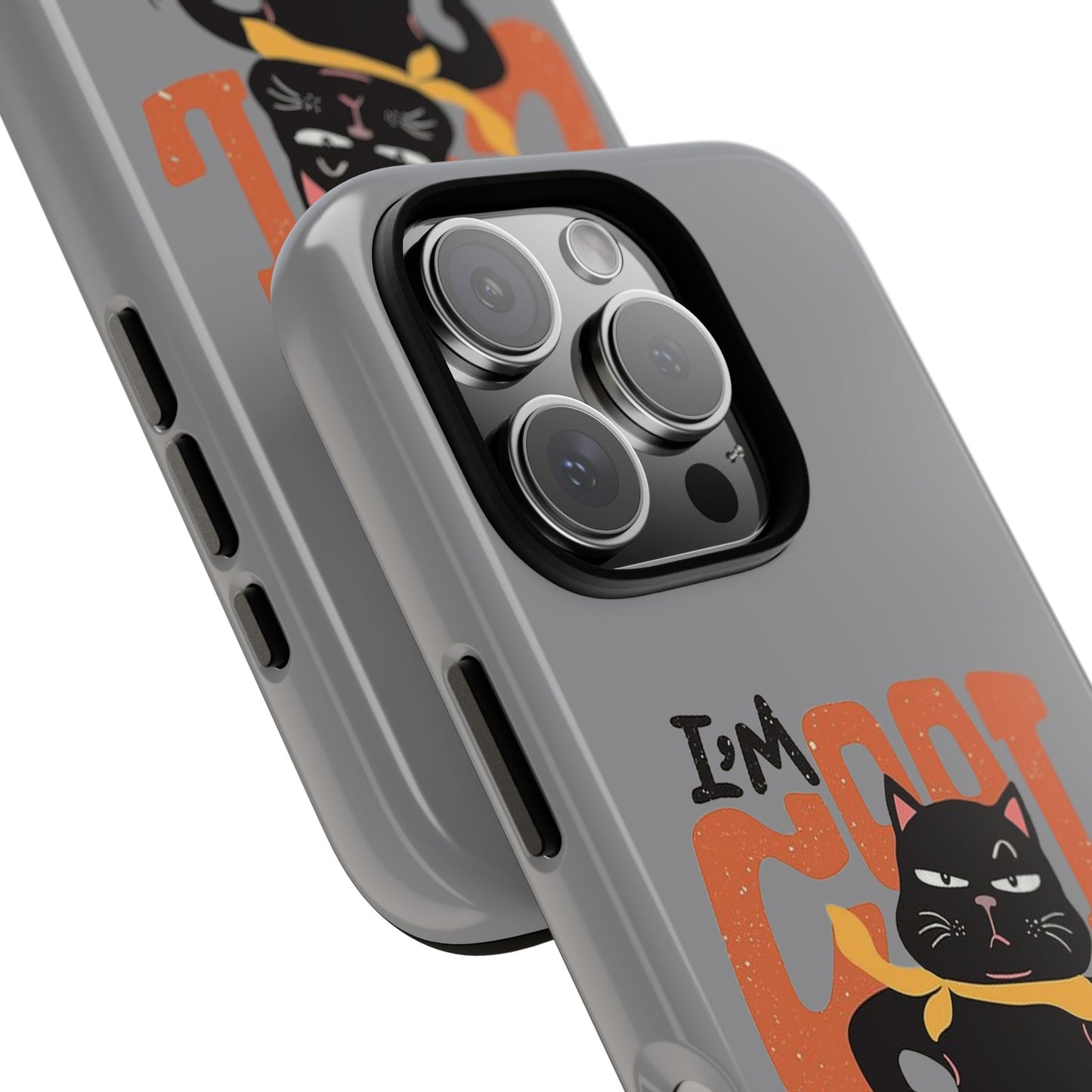 Cool Cat Phone Case - Fun Skateboard Design for Cat Lovers