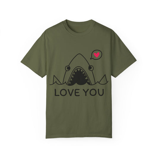 "Cute Shark 'Love You' Unisex Tee"